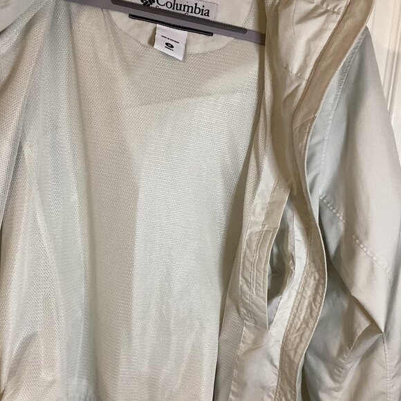 Columbia Sportswear Women's White Soft Shell Jacket Windbreaker Lightweight - Picture 6 of 14